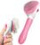 Dog Brush Cat Brush Grooming Comb,Self Cleaning Cat Dog Slicker Brushes with Smooth handle,Pet Grooming Tool with Cleaning Button for Cat Dog Shedding Tools Cat Dog Massage Clean Tangled Brush(Pink)