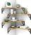 Canupdog Corner Floating Shelves Wall Mounted Set of 4, Wood Display Storage Wall Shelves for Living Room, Bedroom, Office, Bathroom Kitchen & Decoration