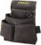 STANLEY Leather Tool Belt Pouch, Double Pocket Organiser for Tools and for Small Parts, STST1-80116