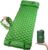 WANNTS Sleepin Pad Ultralight Inflatable Sleeping Pad for Camping, 75”X25”, Built-in Pump, Ultimate for Camping, Hiking – Airpad, Carry Bag, Repair Kit – Compact & Lightweight Air Mattress(Green)